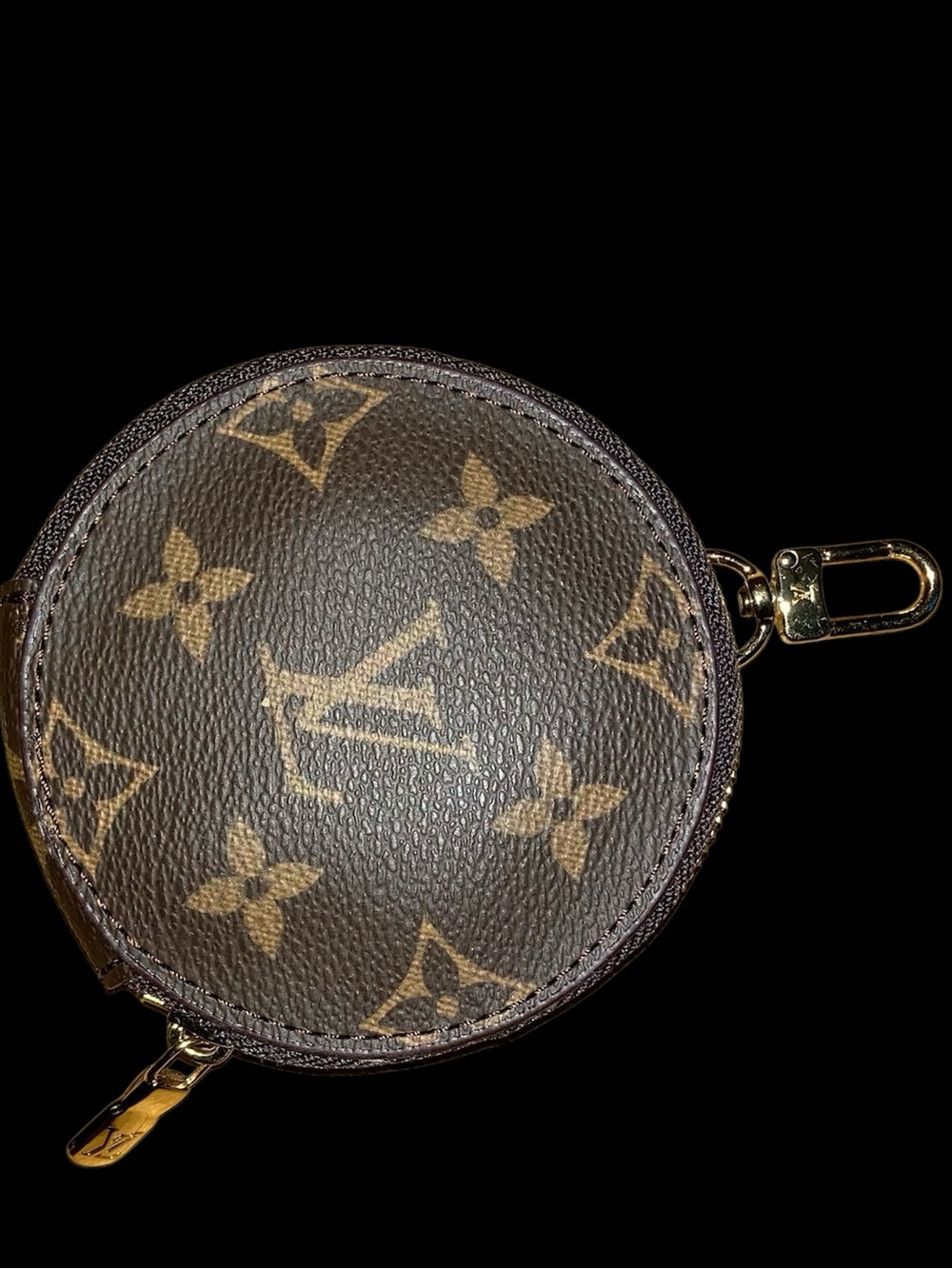 LV Monogram Zip Around Coin Purse - Picture 6 of 6